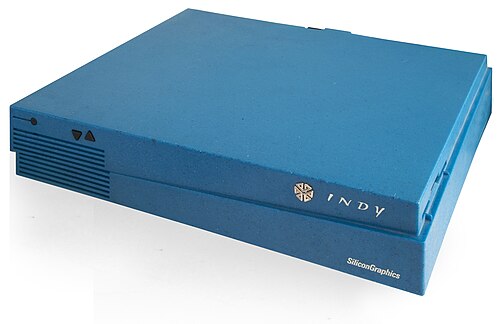 SGI Indy (1993) — Python이 성장한 90년대 워크스테이션. 과학 계산의 핵심 장비.